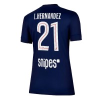 Paris Saint-Germain Lucas Hernandez #21 Domáci Ženy futbalový dres 2025-26 Krátky Rukáv